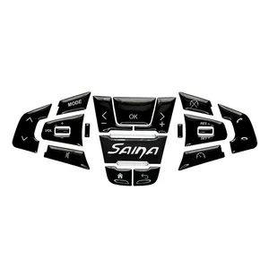 ماکت و محافظ کلیدهای کروز و مدیا فرمان چیکال مدل P-887-SAINAA مناسب برای ساینا اس مجموعه 16عددی