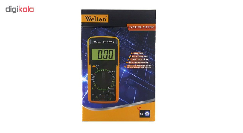مولتی متر دیجیتال ویلیون مدل DT-9205A