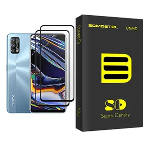 Somastel SD Glass MIX002 Screen Protector For Realme 7 Pro Pack Of 2