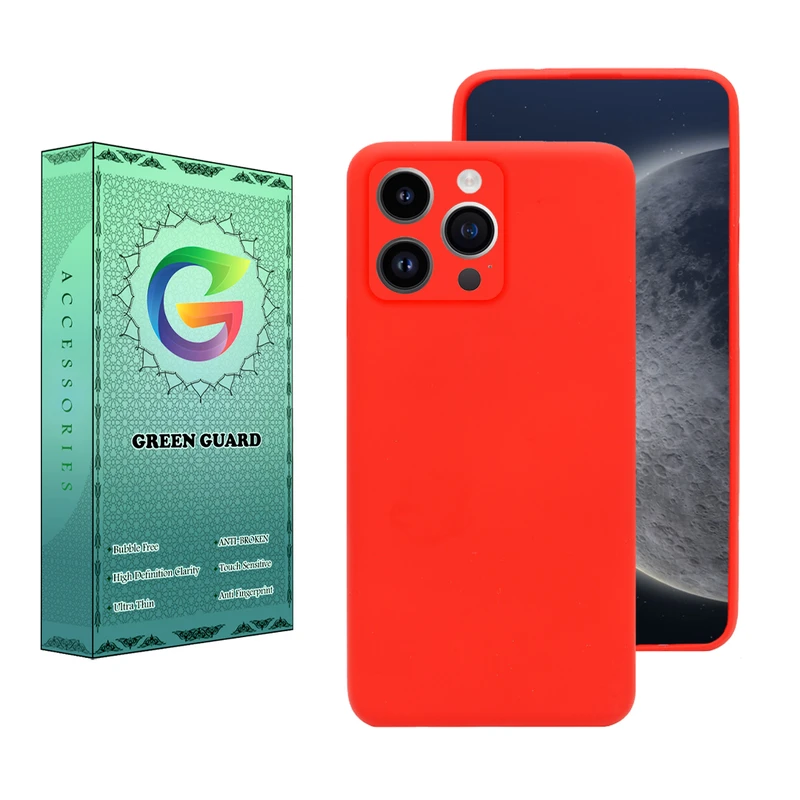 کاور گرین گارد مدل Kygo طرح سیلیکونی مناسب برای گوشی موبایل اپل Iphone 14 Pro  