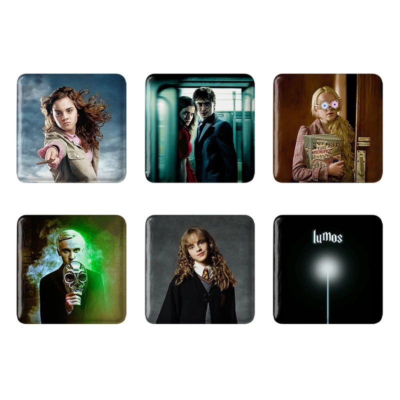 مگنت خندالو طرح هری پاتر Harry Potter کد 1577B مجموعه 6 عددی