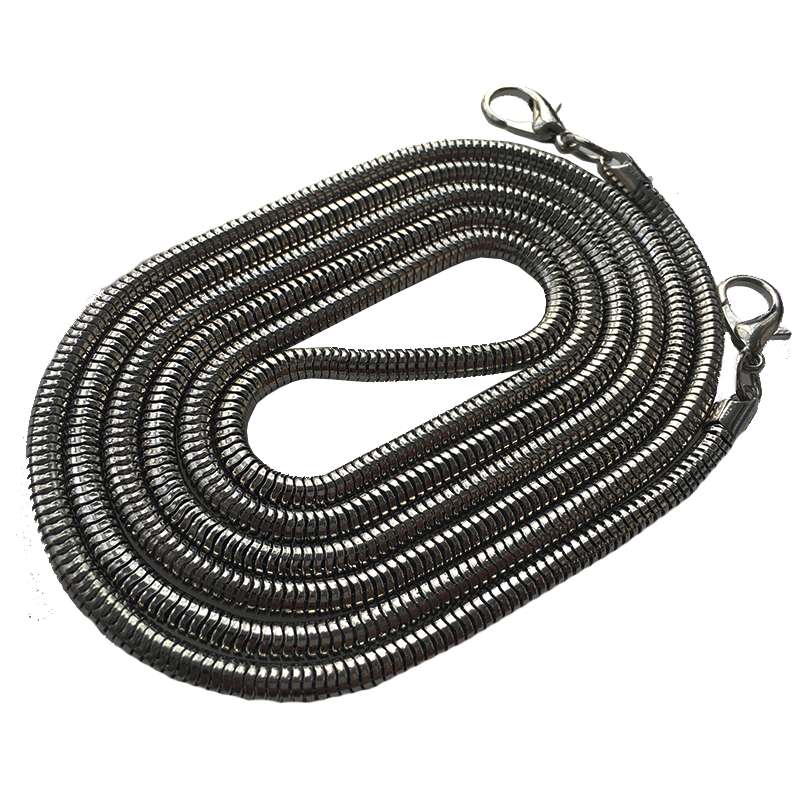 زنجیر کیف قلاب دار طرح مار کد SNK-STL1 طول یک متر زنجیر کیف قلاب دار طرح مار کد SNK-STL1 طول یک متر
