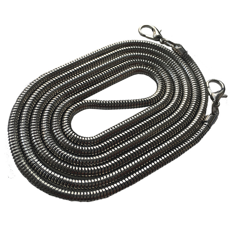 زنجیر کیف قلاب دار طرح مار کد SNK-STL1 طول یک متر زنجیر کیف قلاب دار طرح مار کد SNK-STL1 طول یک متر