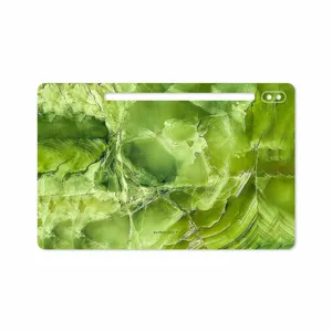MAHOOT Green Crystal Marble Cover Sticker for Samsung Galaxy Tab S6 2019 SM-T860