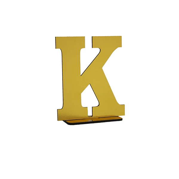 استند رومیزی تزیینی مدل تولد24 طرح حرف K