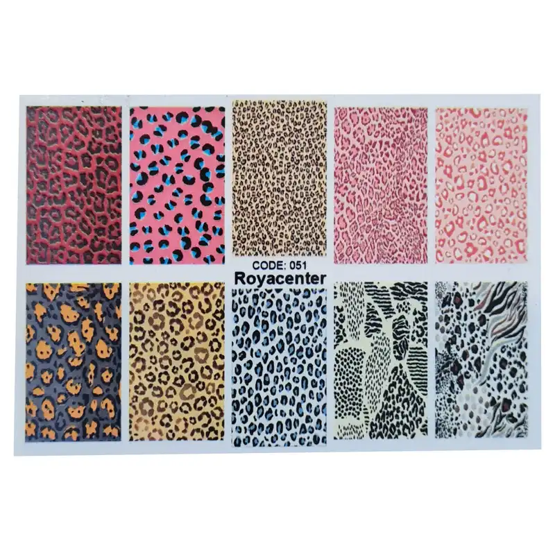 برچسب لنز ناخن رویا سنتر مدل 051