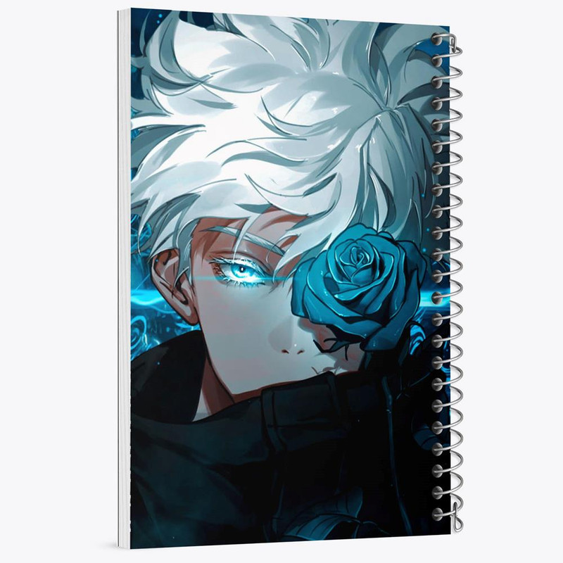 دفتر مشق 100 برگ خندالو طرح گوجو ساتورو انیمه جوجوتسو کایزن کد 11113