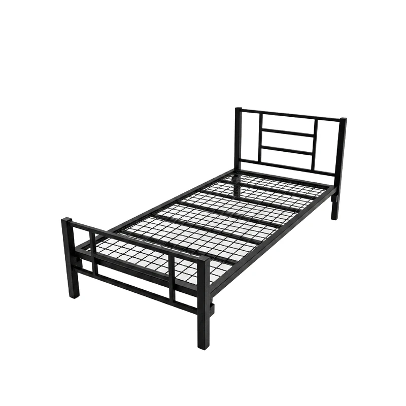 تخت خواب فلزی یکنفره مدل AF01  سایز 200×90 سانتی متر
