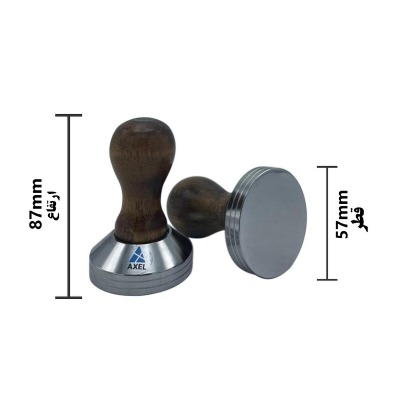 تمپر قهوه آکسل مدل D-57mm