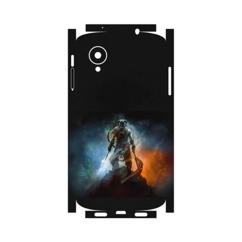 برچسب پوششی ماهوت مدل Skyrim Game Series-FullSkin مناسب برای گوشی موبایل گوگل Nexus 5