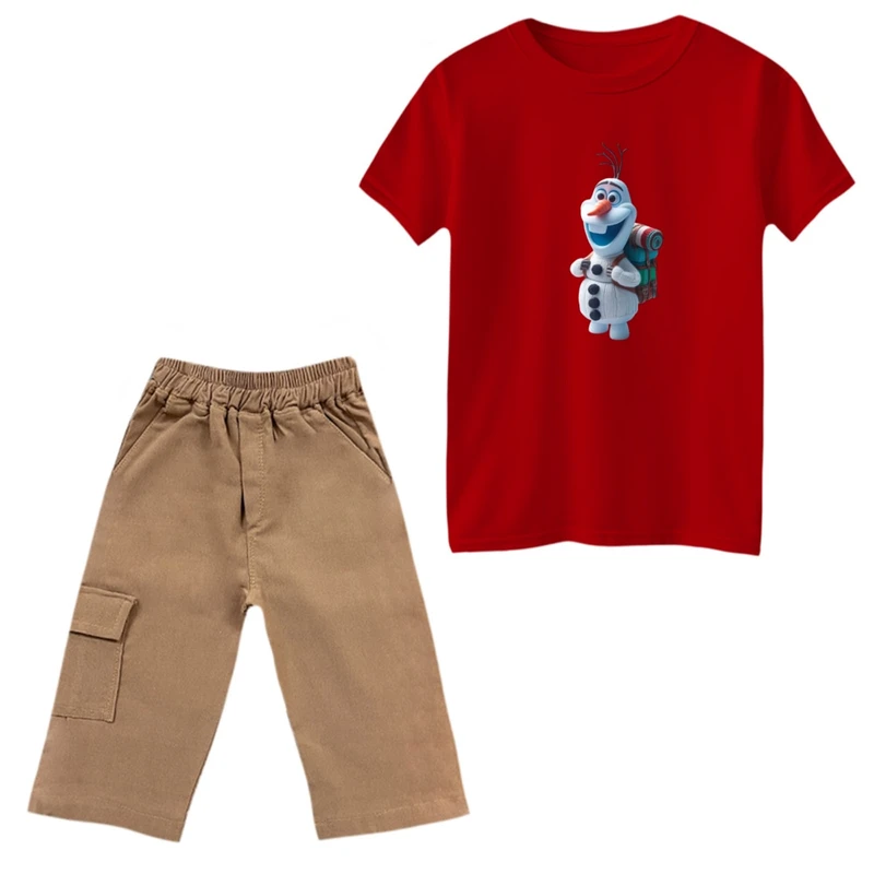 ست تی‌شرت و شلوارک پسرانه کد 9