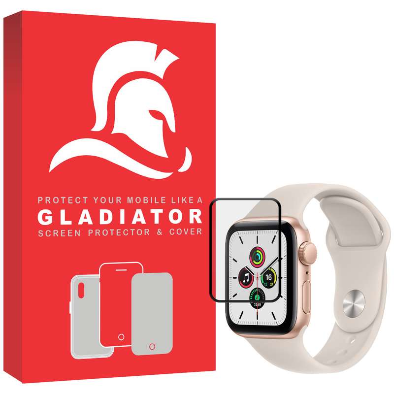 محافظ صفحه نمایش گلادیاتور مدل GWP1000 مناسب برای ساعت هوشمند اپل Iwatch 7 SE 40mm