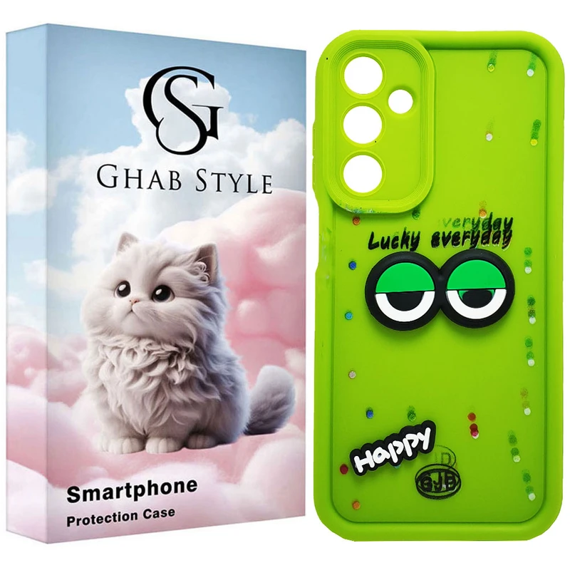 کاور قاب استایل مدل سیلیکونی طرح فانتزی مناسب برای گوشی موبایل سامسونگ Galaxy A15 / A15 5G