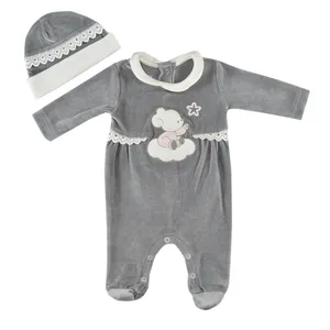 ست سرهمی و کلاه نوزادی پوشیران کد 5492 -2