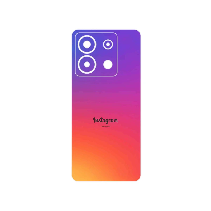 برچسب پوششی ماهوت مدل Instagram مناسب برای گوشی موبایل شیائومی Poco X6