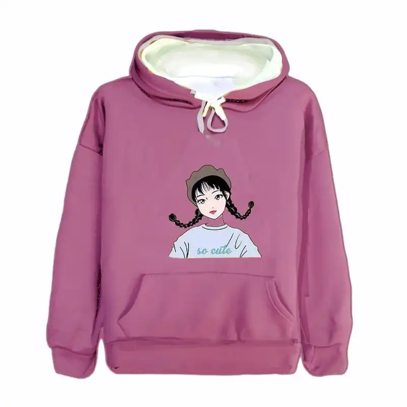 هودی زنانه مدل عروسکی