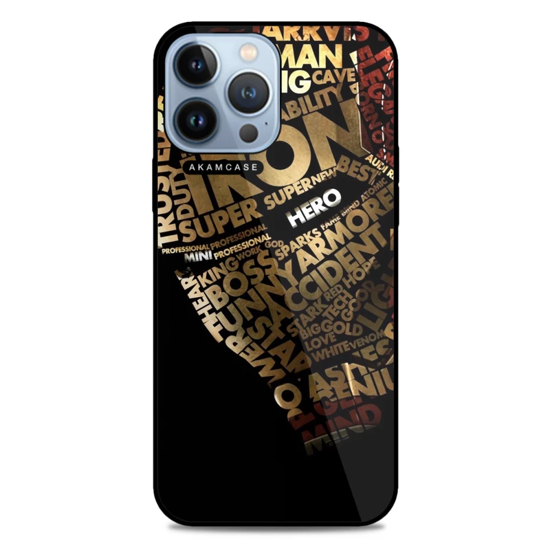 کاور آکام مدل AMC-WA13PROMAX-IRON MAN14 مناسب برای گوشی موبایل اپل iPhone 13 Pro Max
