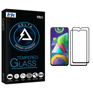 PK Delta Glass Screen Protector For Samsung Galaxy M21 Pack Of 2