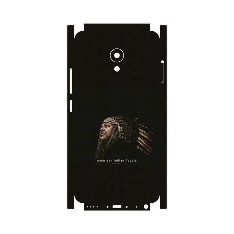 برچسب پوششی ماهوت مدل Portrait of an Indian Man-FullSkin مناسب برای گوشی موبایل میزو M5