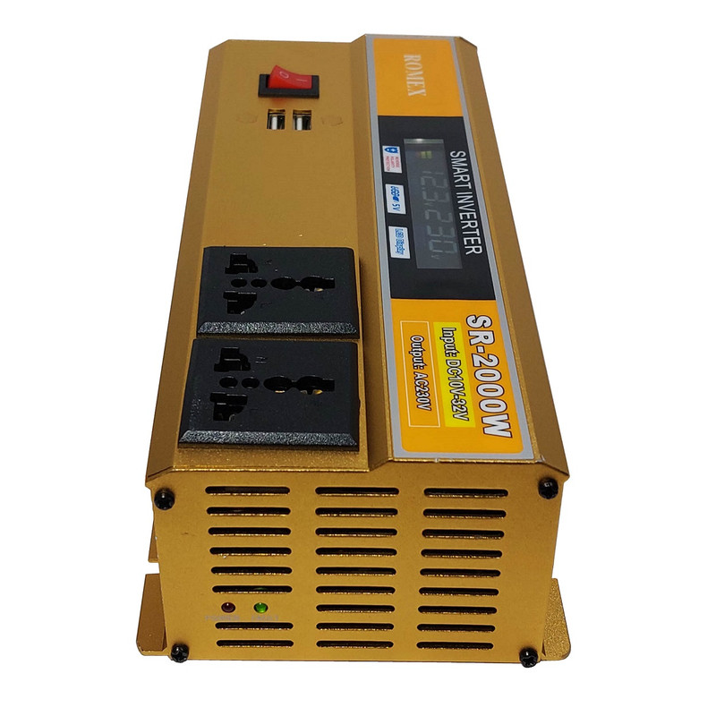 اینورتر هوشمند صنعتی رومکس مدل SR-2000W ظرفیت 2000 وات