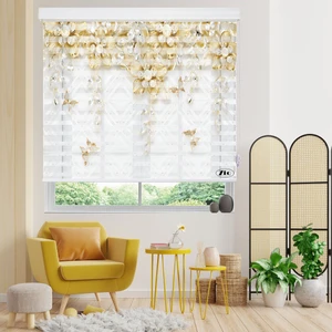 پرده زبرا زیو مدل 3D-1222 سایز 100x150 سانتی متر