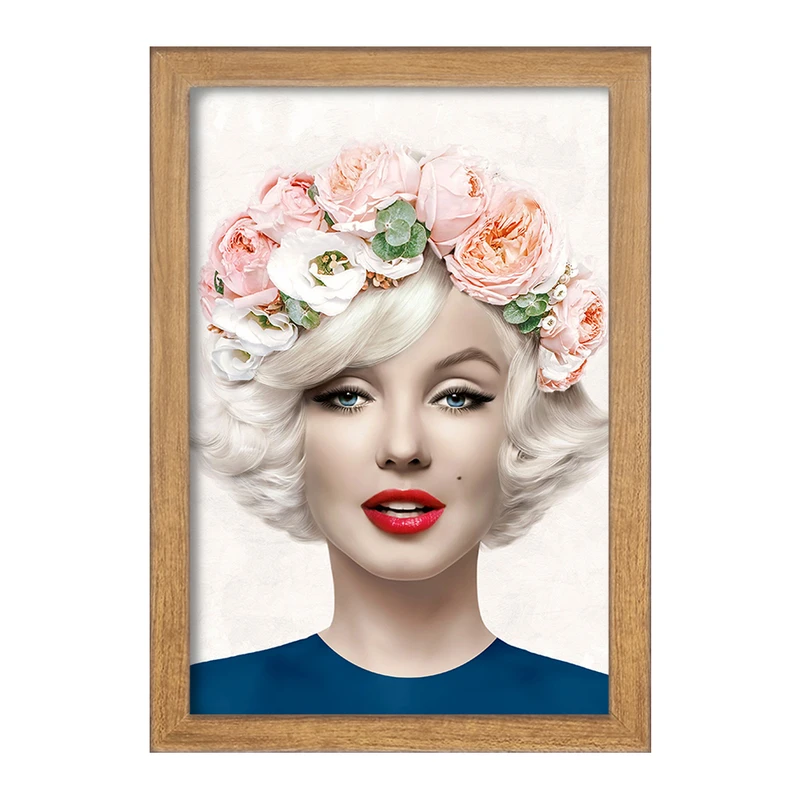 تابلو خندالو مدل مرلین مونرو Marilyn Monroe  کد 3978