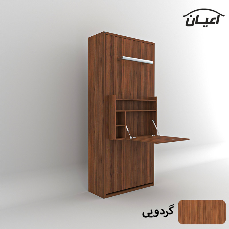 تخت خواب تاشو یکنفره اعیان مدل FH502 سایز 200x90 سانتی متر