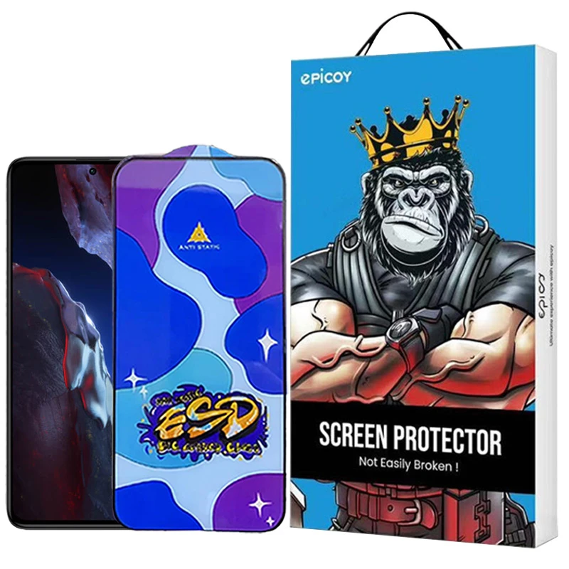 محافظ صفحه نمایش اپیکوی مدل Star ESD مناسب برای گوشی موبایل شیائومی Poco F5 Pro/Poco F5/Poco F4 GT/Poco F3 GT/Poco F4/Poco F3