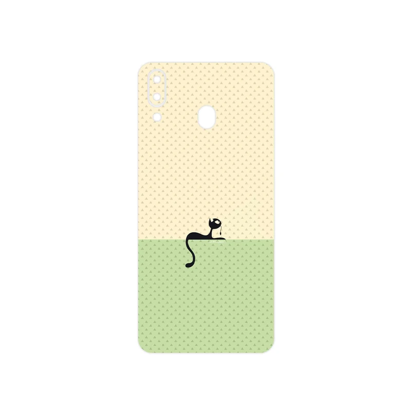 برچسب پوششی ماهوت مدل Minimal Internet Cat Icon مناسب برای گوشی موبایل سامسونگ Galaxy M20