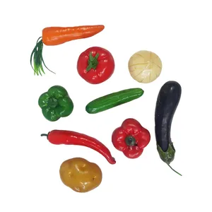 میوه تزیینی مدل صیفی جات مجموعه 9 عددی
