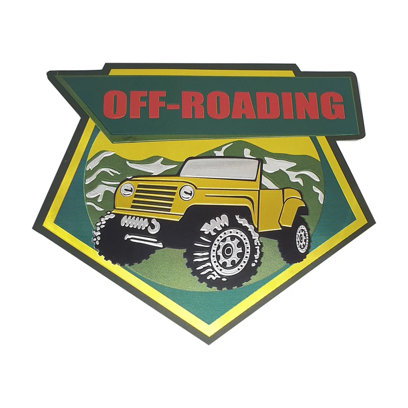 برچسب بدنه خودرو طرح ماشین افرود کد G-OFF03