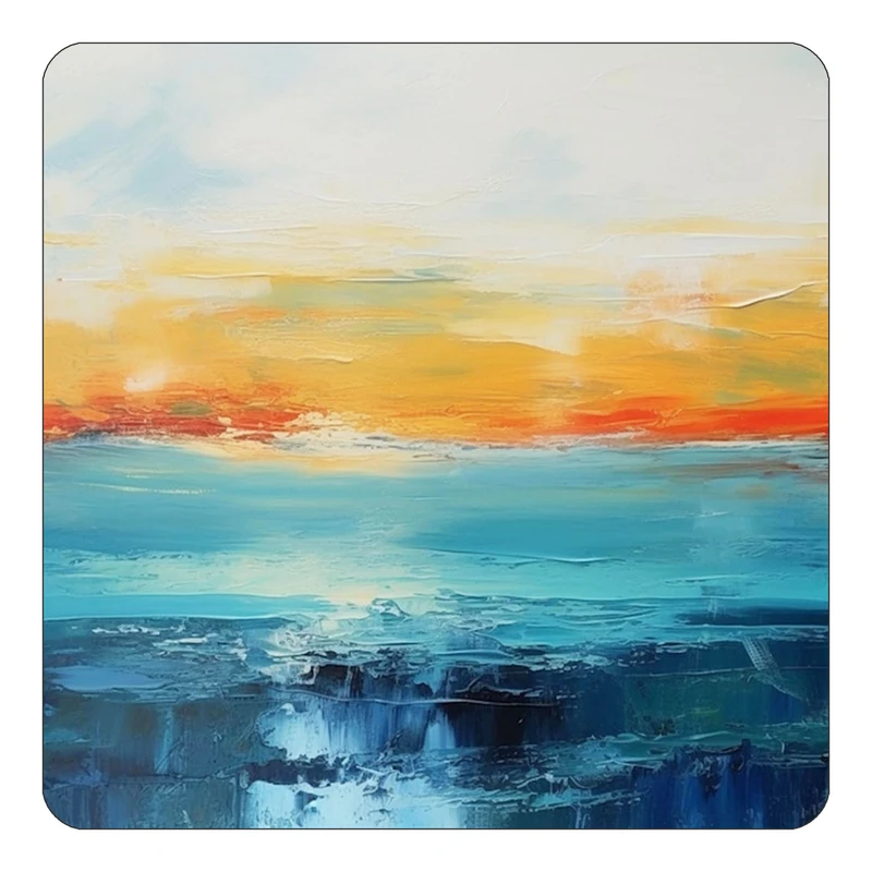 مگنت کاکتی طرح نقاشی رنگ روغن مدل mp69445