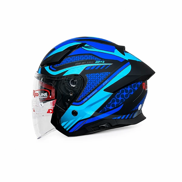 کلاه کاسکت ردلاین مدل MATT BLACK / Blue Aureole 965