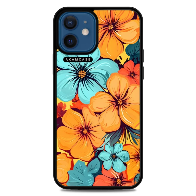 کاور آکام مدل AMC-WA12M-FLOWERS-38 مناسب برای گوشی موبایل اپل iPhone 12 Mini
