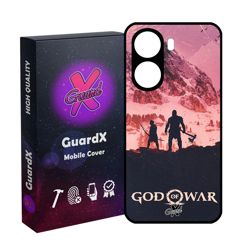 کاور گارد ایکس طرح God of War مدل 10075 مناسب برای گوشی موبایل شیائومی Redmi A5 / Poco C71