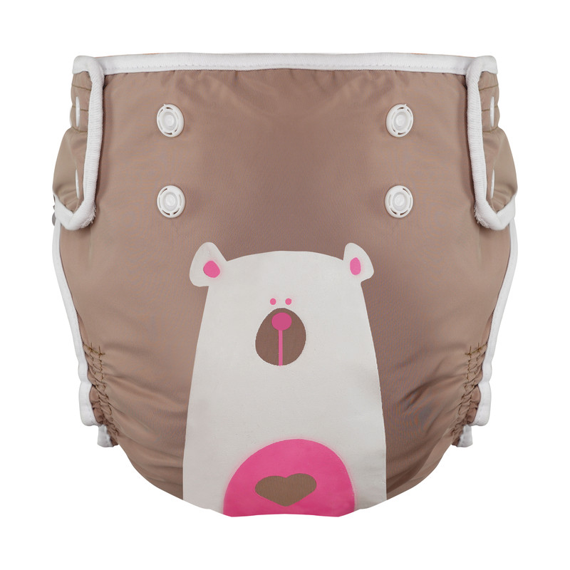 شورت آموزشی کودک وی کر مدل دکمه دار طرح bear boy کد U808