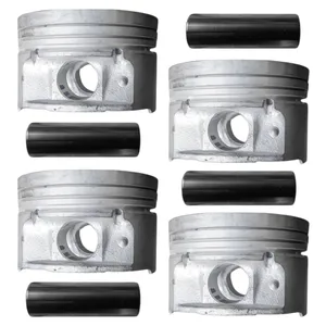 مجموعه پیستون و گژن‌ پین ام پی مدل STD.MPN.00577 مناسب برای پژو 206 TU5 بسته 8 عددی