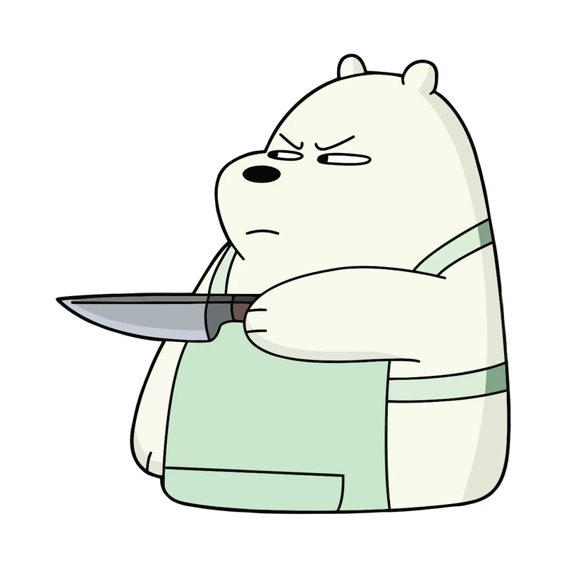 برچسب لپ تاپ پویا مارکت طرح سرآشپز کد 3350