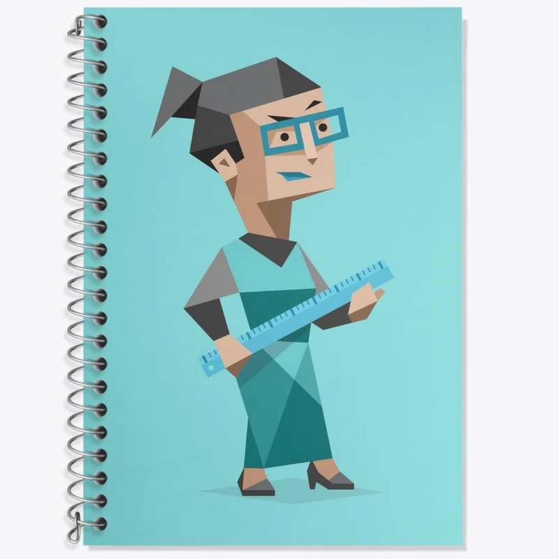 دفتر لغت 50 برگ خندالو مدل تایپ شخصیتی مجری ESTJ کد 7707