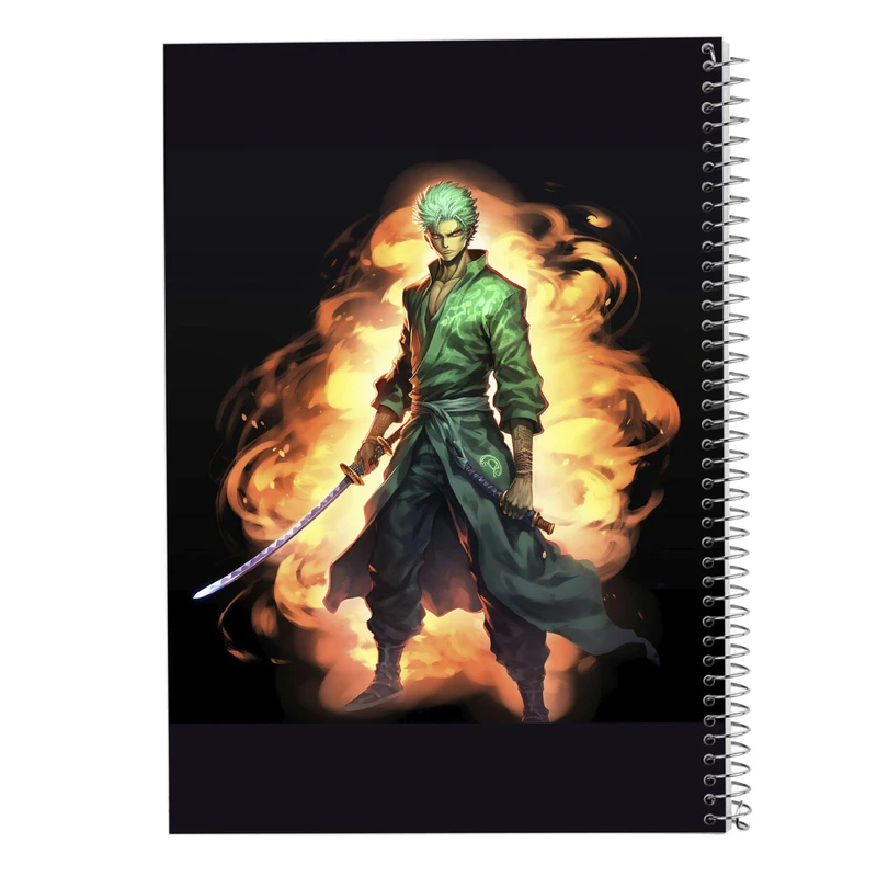 دفتر نت موسیقی 50 برگ مدوپد مدل Demon Slayer کد DF10483