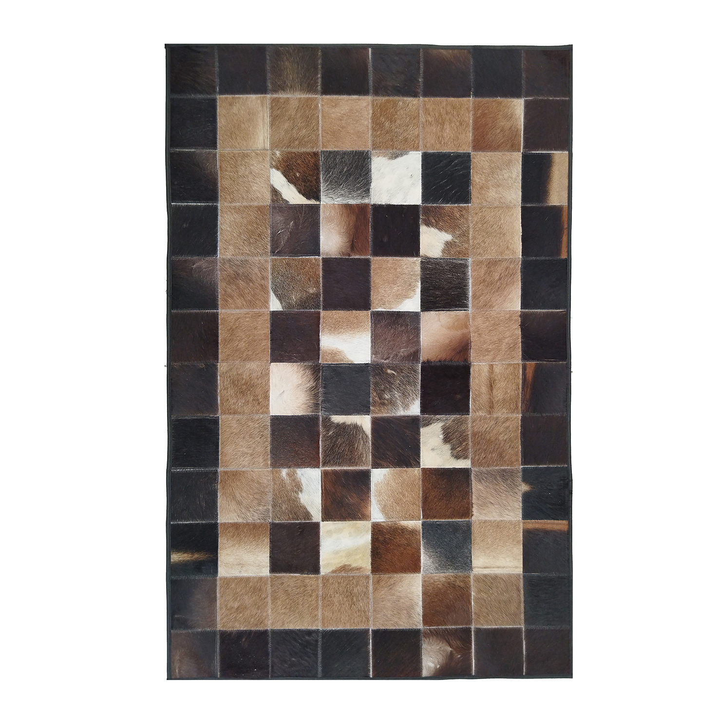 کلاژ فرش پوست و چرم کمالی مدل AD-0566