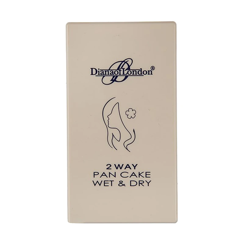 پنکیک دایانا آف لاندن سری 2Way Pan Cake Wet and Dry مدل Deep Rose شماره 114