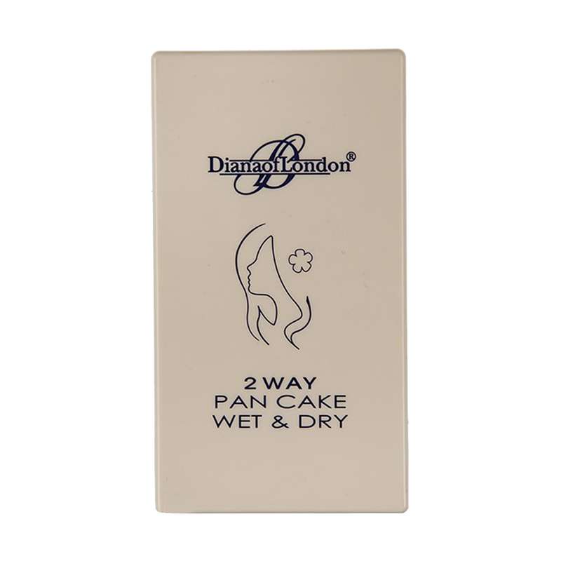 پنکیک دایانا آف لاندن سری 2Way Pan Cake Wet and Dry مدل Deep Rose شماره 114