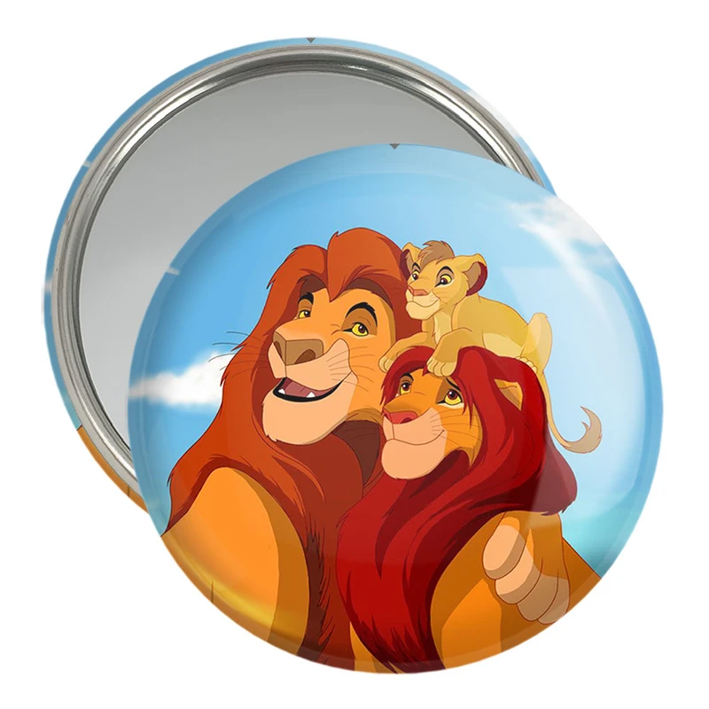 آینه جیبی خندالو مدل شیرشاه Lion King  کد 10686