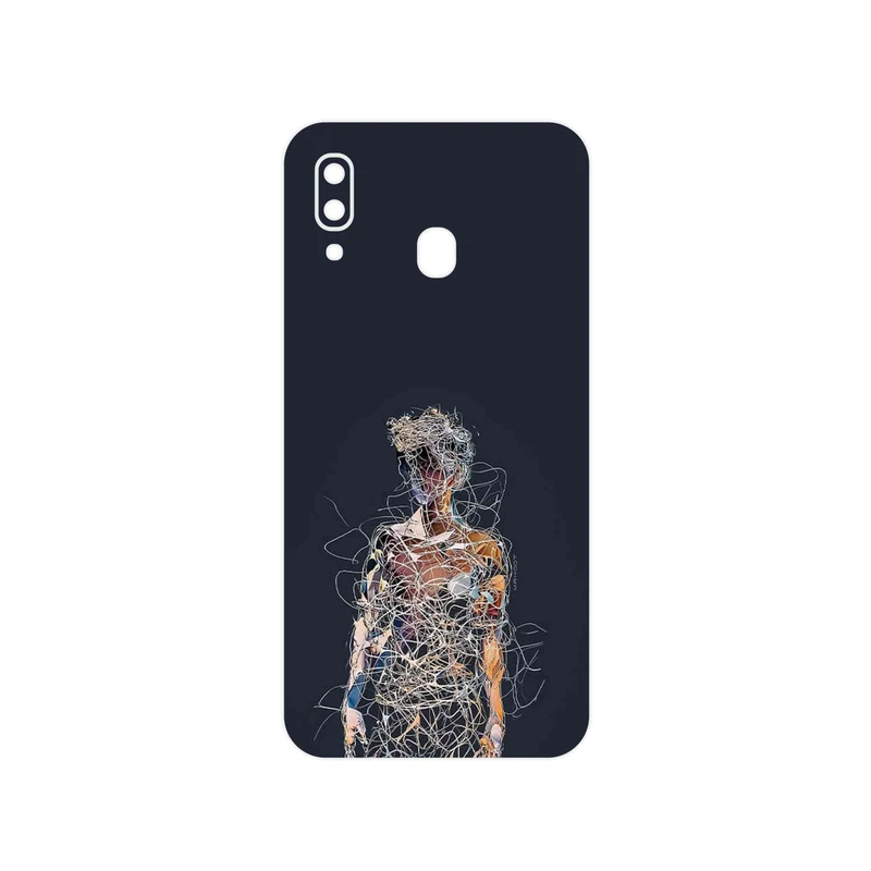 برچسب پوششی ماهوت مدل Strings Digital Art 1 مناسب برای گوشی موبایل سامسونگ Galaxy M10s