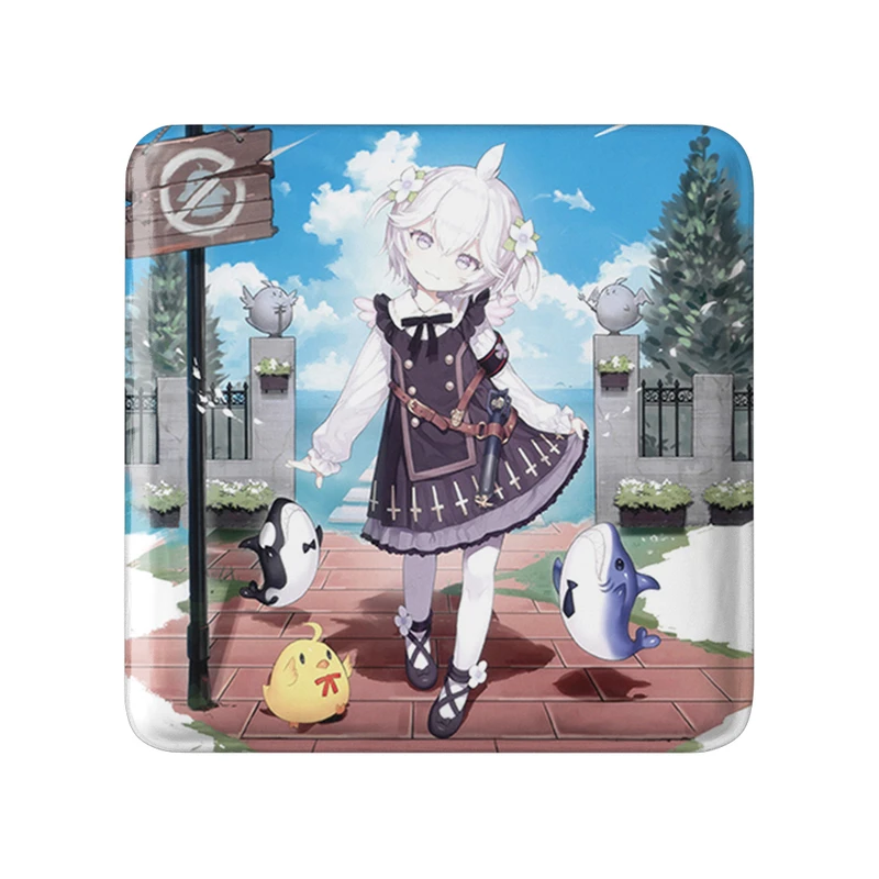 مگنت خندالو طرح بازی آزور لین (Azur Lane) مدل مربعی کد 34259