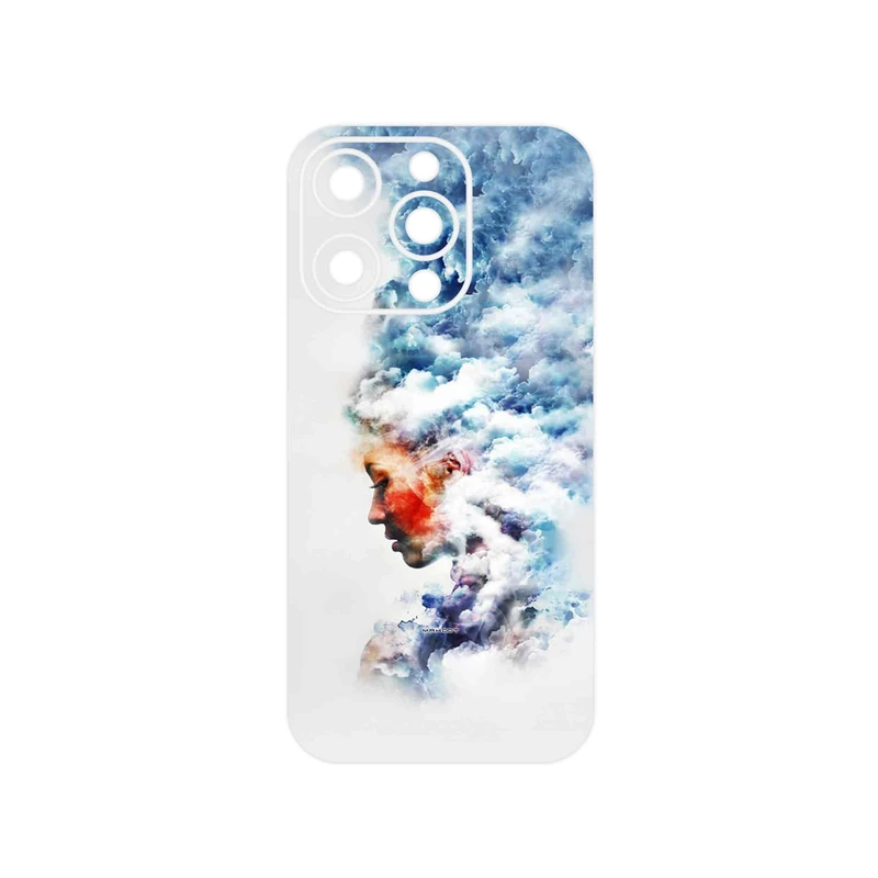 برچسب پوششی ماهوت مدل Women and the Cloud Digital Art مناسب برای گوشی موبایل اپل iPhone 14 Pro