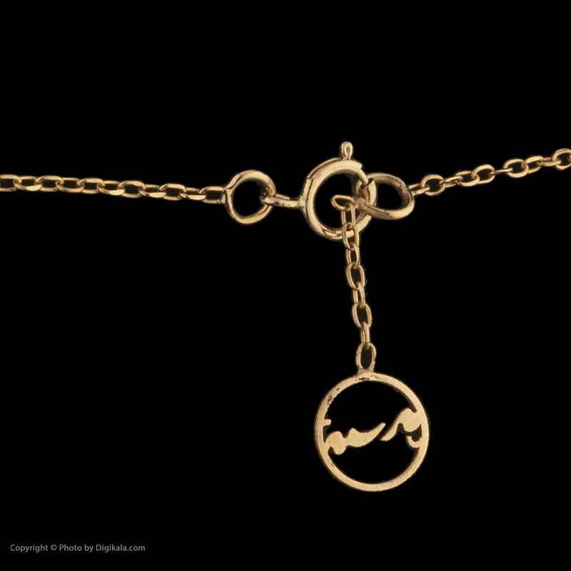 گردنبند طلا 18 عیار زنانه پرسته مدل WN135