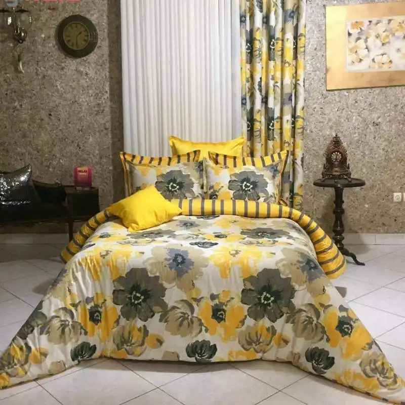 پارچه ملحفه مدل گلابتون تابستانی