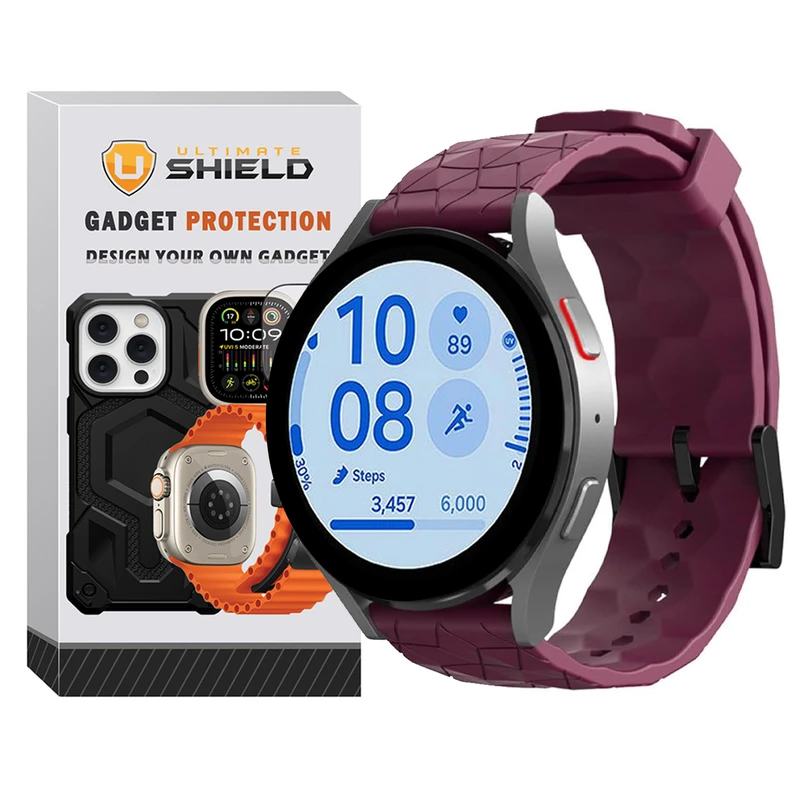 بند آلتیمیت شیلد مدل Ball Band مناسب برای ساعت هوشمند سامسونگ Galaxy Watch 4 / Watch 4 Classic / Watch 5 / Watch 5 Pro / Watch 6 / Watch 6 Classic